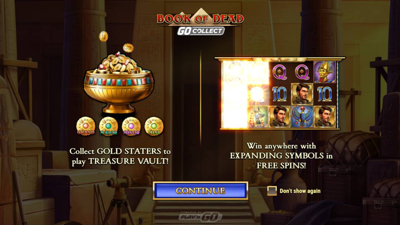 Book Of Dead Go Collect (Play’n GO) Image 1